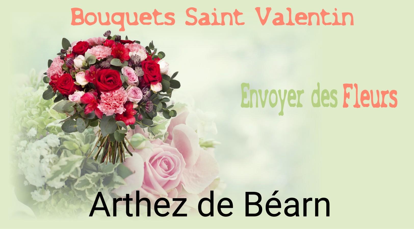 Roses de Saint-Valentin livrées à Arthez-de-Béarn